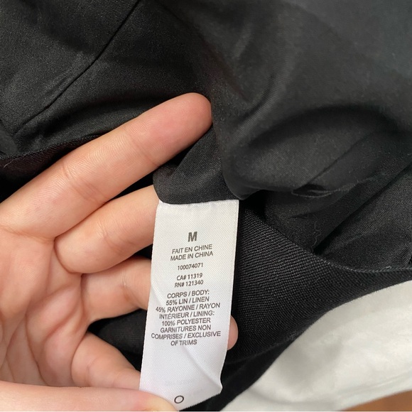 DYNAMITE | Kara cropped linen blazer - Picture 6 of 6